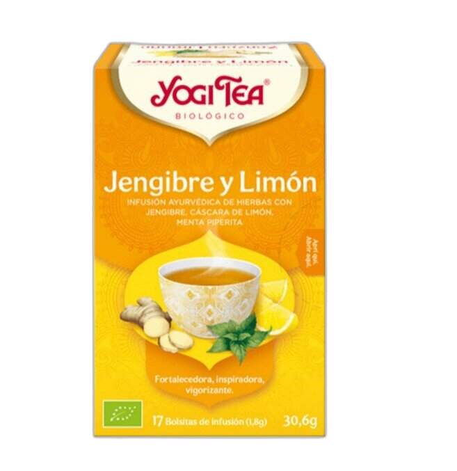 Yogi Tea Jengibre Limon Infusion 17 Filtros
