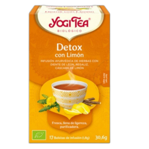Yogi Tea Detox con Limon Infusion 17 Filtros