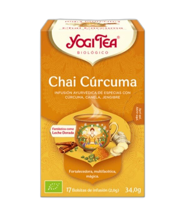 Yogi Tea Chai Curcuma Infusion 17 Filtros
