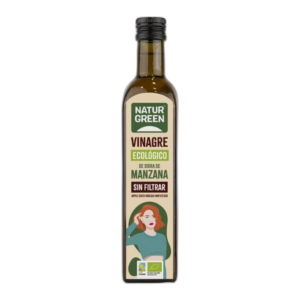 Vinagre De Sidra De Manzana Sin Filtrar Naturgreen 500ml