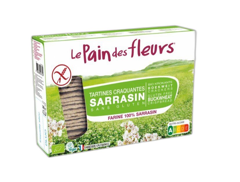 Tostadas Crujientes Trigo Sarraceno 300gr Le Pain Des Fleurs