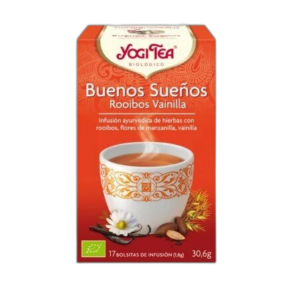 Yogi Tea Buenos Sueños Roibos Vainilla Infusion 17 Filtros