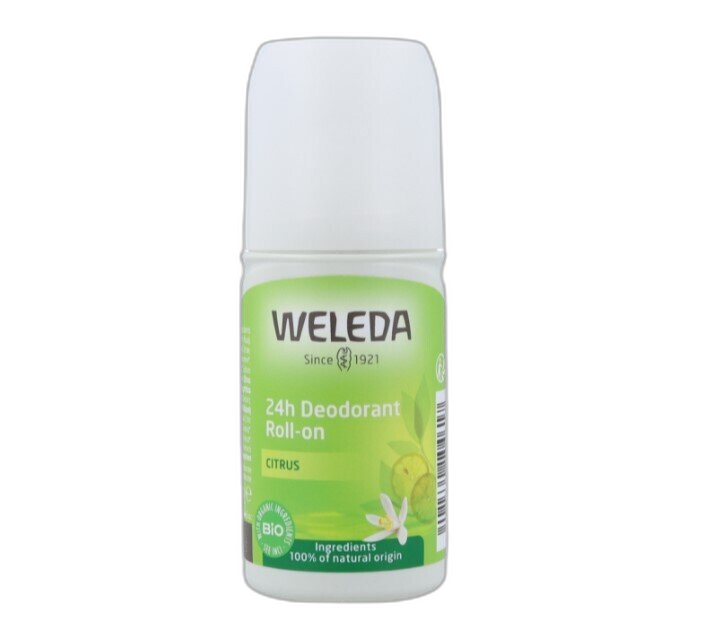 Desodorante roll-on 24h de citrus 50 ml Weleda