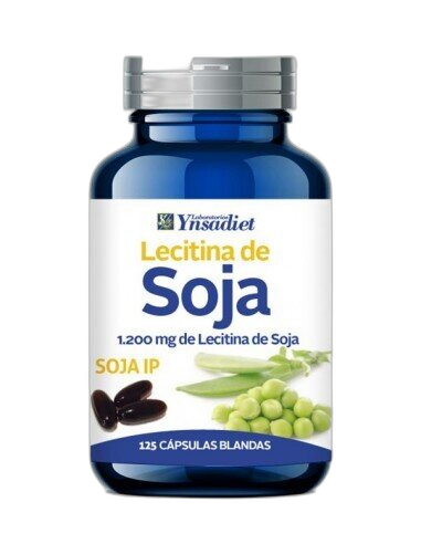 Lecitina de Soja 1200mg 125 caps Ynsadiet