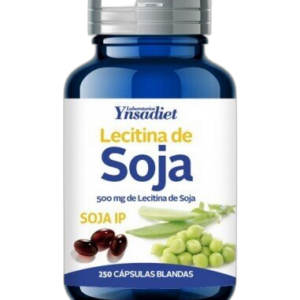Lecitina de Soja 500mg 250 caps blandas Ynsadiet