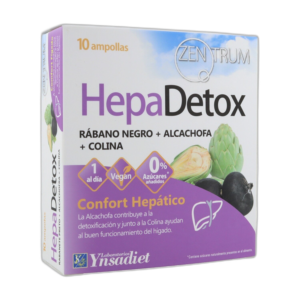 Hepa Detox Confort Hepático 10 ampollas Ynsadiet