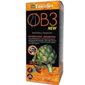 OB3 Jarabe Detox y Depurativo 475ml Ynsadiet