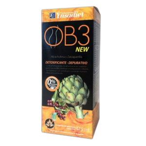 OB3 Jarabe Detox y Depurativo 250ml Ynsadiet