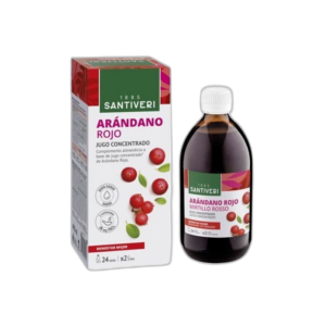 Jugo Arándano Rojo Concentrado 490ml Santiveri