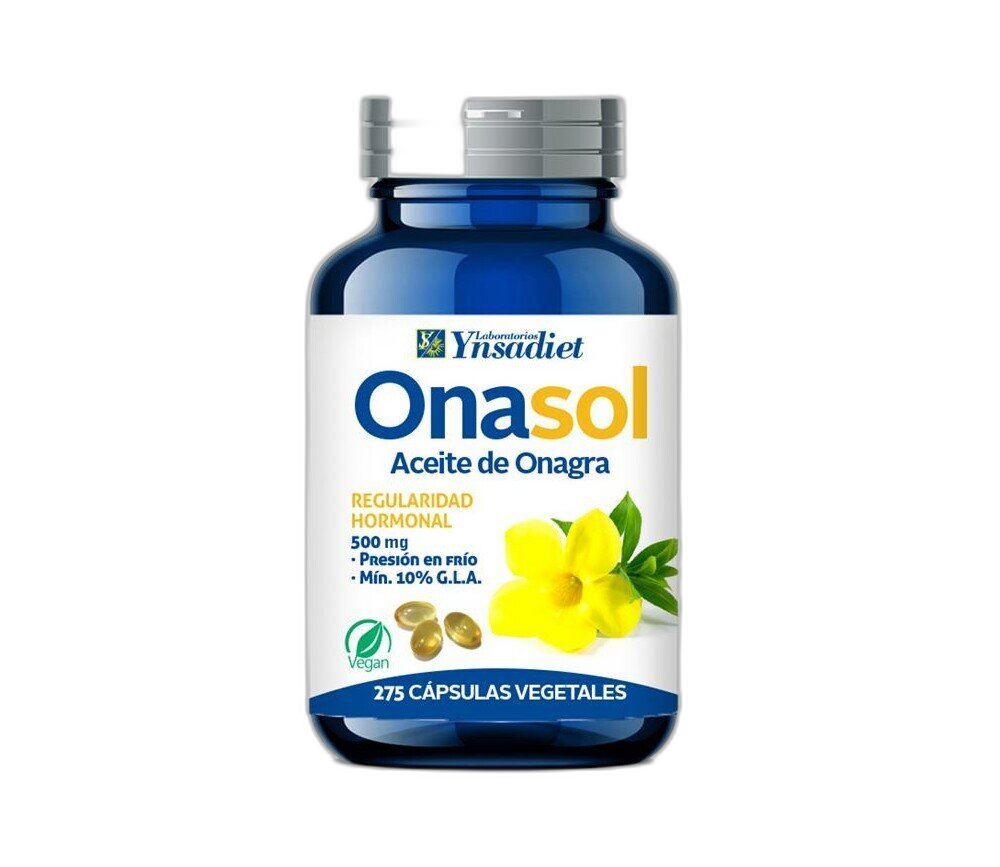 Aceite de Onagra Onasol 500mg 275 caps Ynsadiet