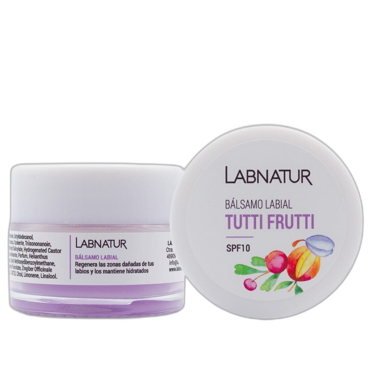 Bálsamo Labial Tutti Frutti 15ml Labnatur