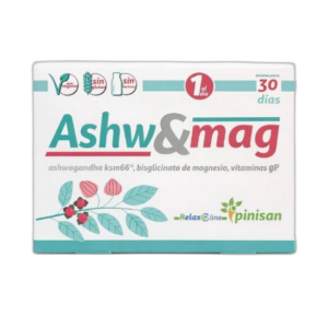 Ashwagandha y Magnesio 30 cápsulas Pinisan