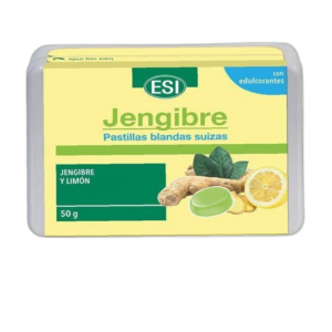 Jengibre con Limón Pastillas Blandas Suizas 50gr ESI