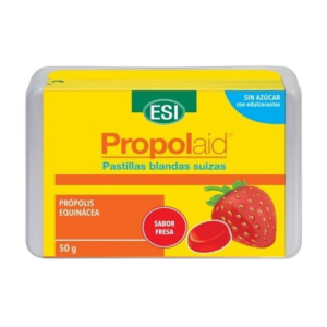 Propolaid Sabor Fresa con Própolis y Equinacea Pastillas Blandas Suizas 50gr ESI