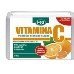 Vitamina C Pastillas Blandas Suizas 50gr ESI