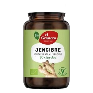 Jengibre Bio 90 caps El Granero