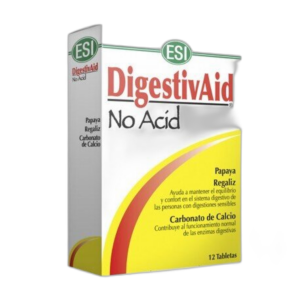 Digestivaid No Acid 12 tabletas ESI
