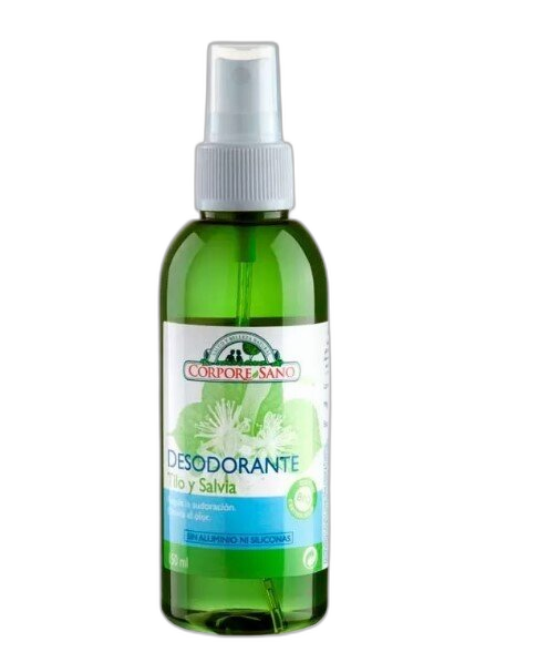 Desodorante Spray Tilo y Salvia Purificante 150ml Corpore Sano