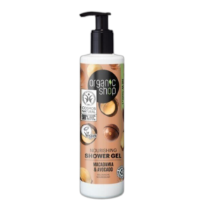 Gel de Ducha Nutritivo Macadamia y Aguacate 280ml Organic Shop