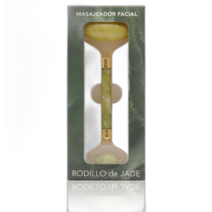Masajeador Facial Rodillo de Jade