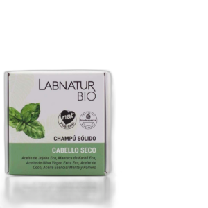 Champú Sólido Cabello Seco 75g Labnatur Bio