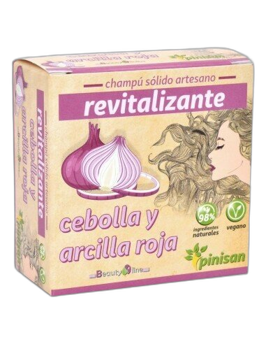 Champú Sólido Revitalizante (Cebolla y Arcilla Roja)