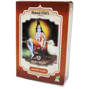 Henna Castaño Claro Radhe Shyam polvo 100gr